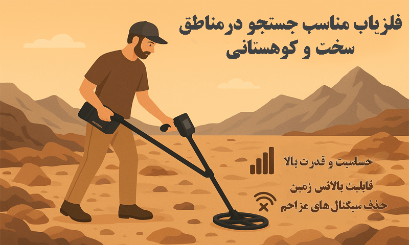 فلزیاب مناسب کوهستان
